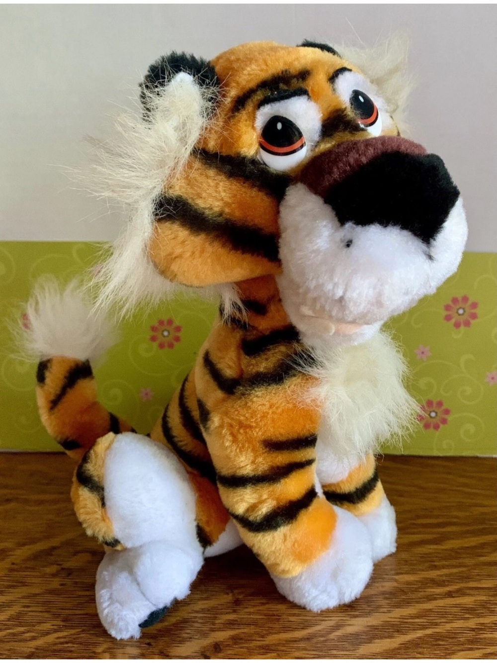 Vintage Play by Play Toys & Novelties Tiger Plush 11” Stuffed Animal 1997